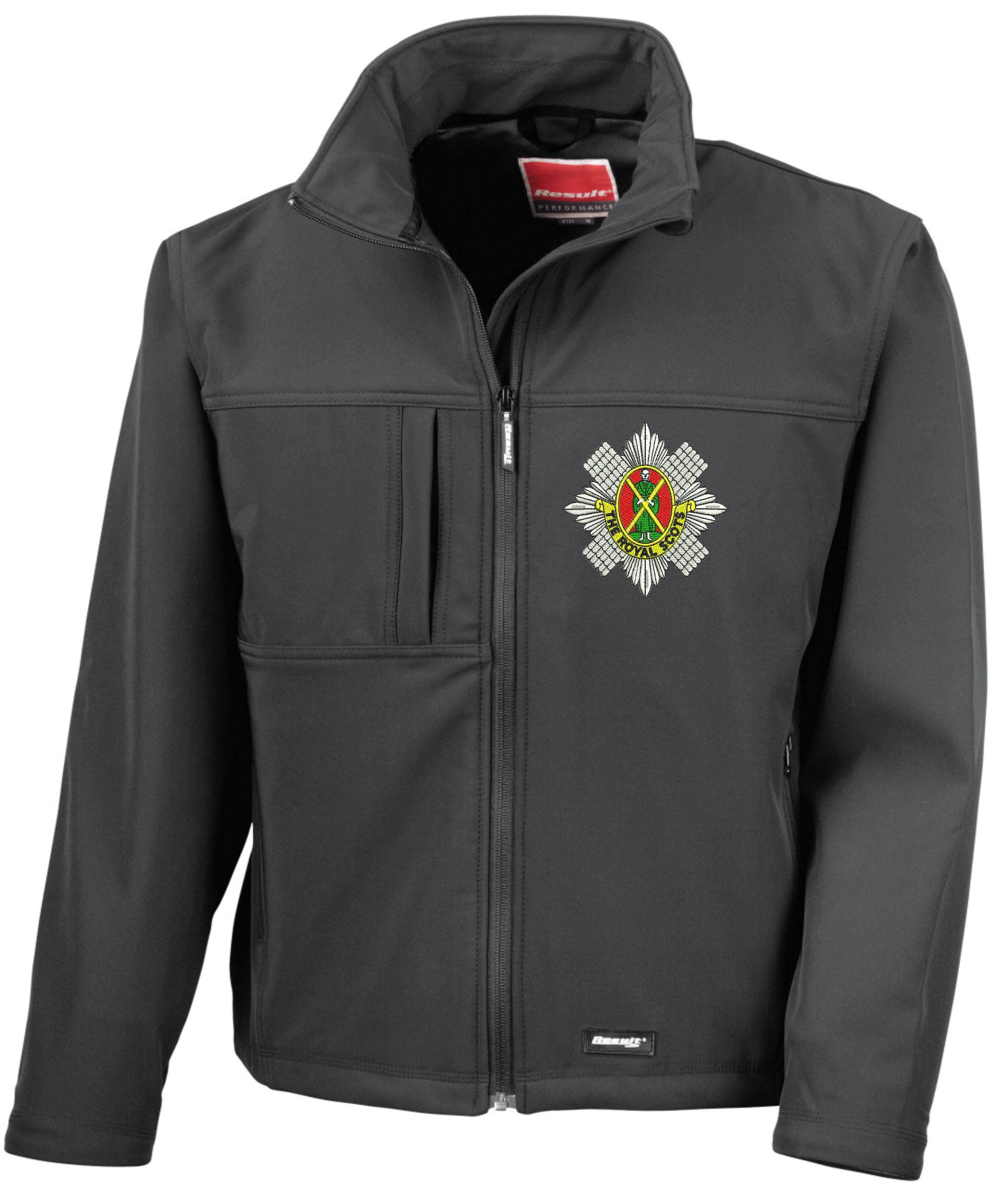 The Royal Scots softshell jackets