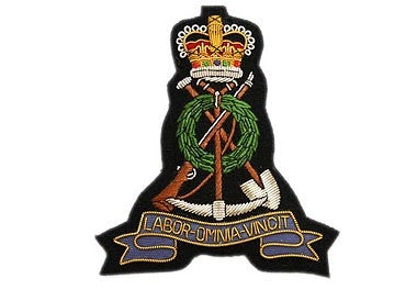 Royal Pioneer Corps Bullion Wire Blazer Badge