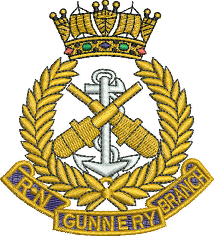 Royal Navy Gunnery Branch T Shirts