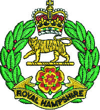 Royal Hampshire Regiment T Shirt