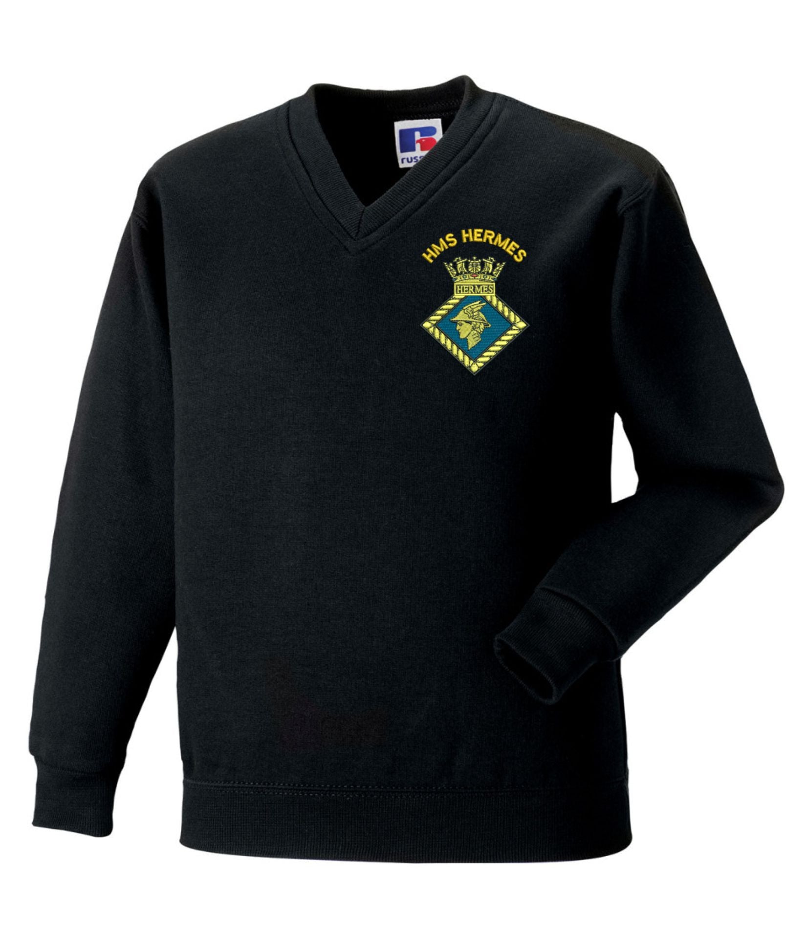 HMS Hermes V Neck Sweatshirt