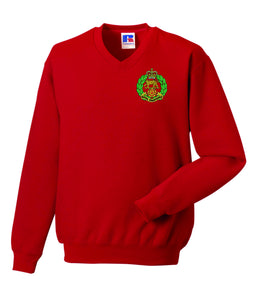 Royal Hampshire Regiment V Neck Sweatshirts