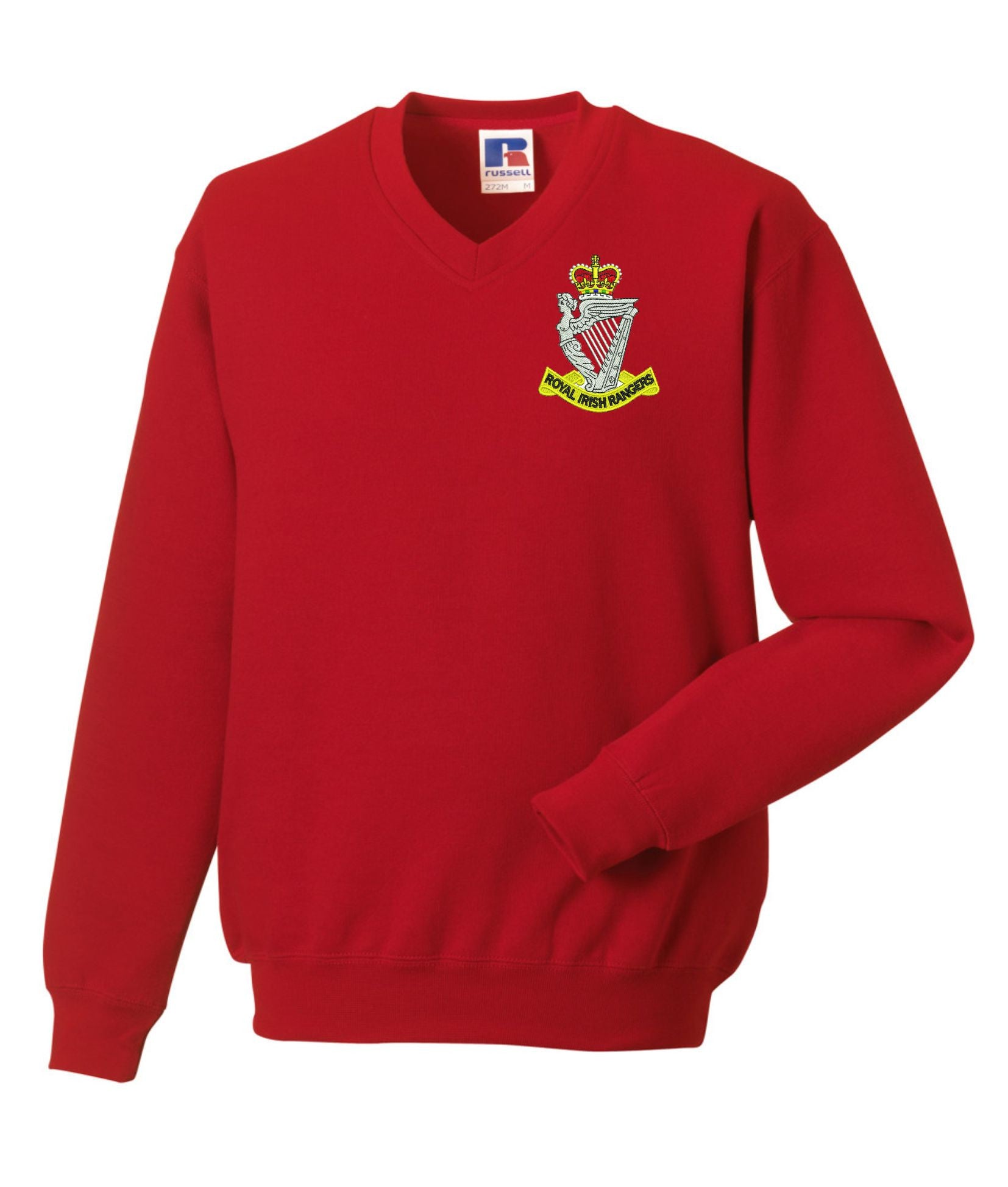 Royal Irish Rangers V Neck Sweatshirt