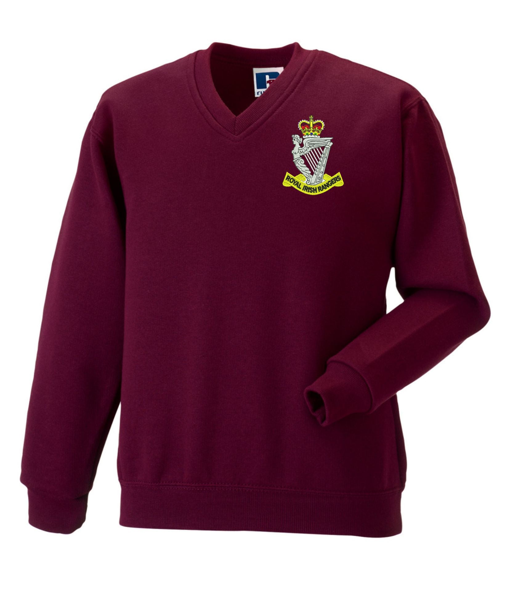 Royal Irish Rangers V Neck Sweatshirt
