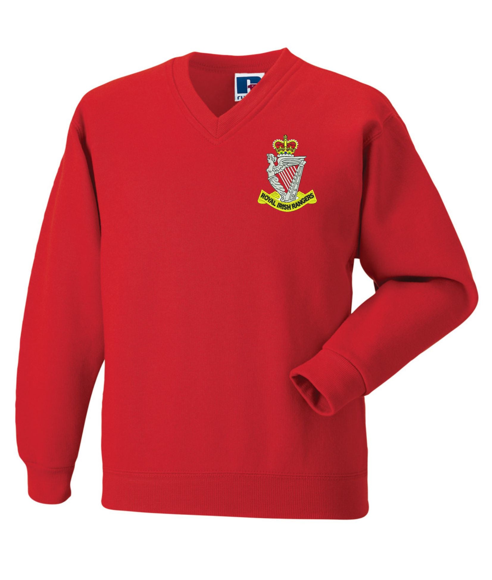 Royal Irish Rangers V Neck Sweatshirt