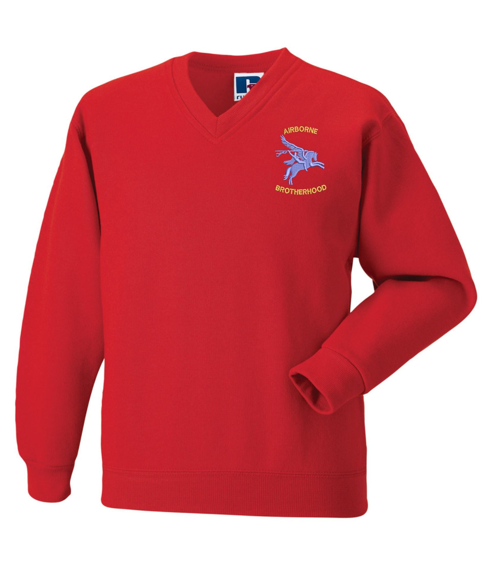 Airborne Brotherhood V Neck Sweatshirt
