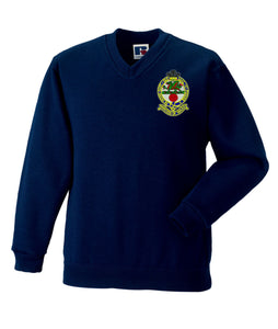 Princess of Wale's Royal Regiment V Neck Sweatshirt