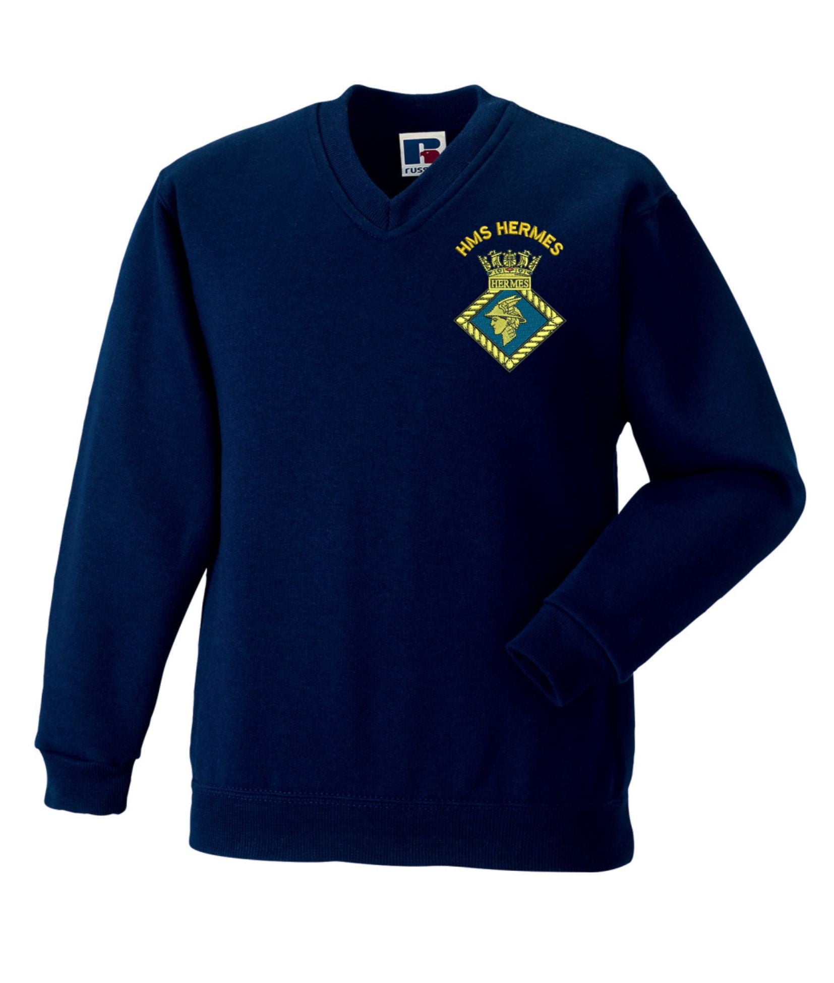 HMS Hermes V Neck Sweatshirt