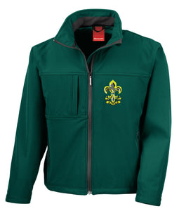 The Kings Regiment soft shell jacket