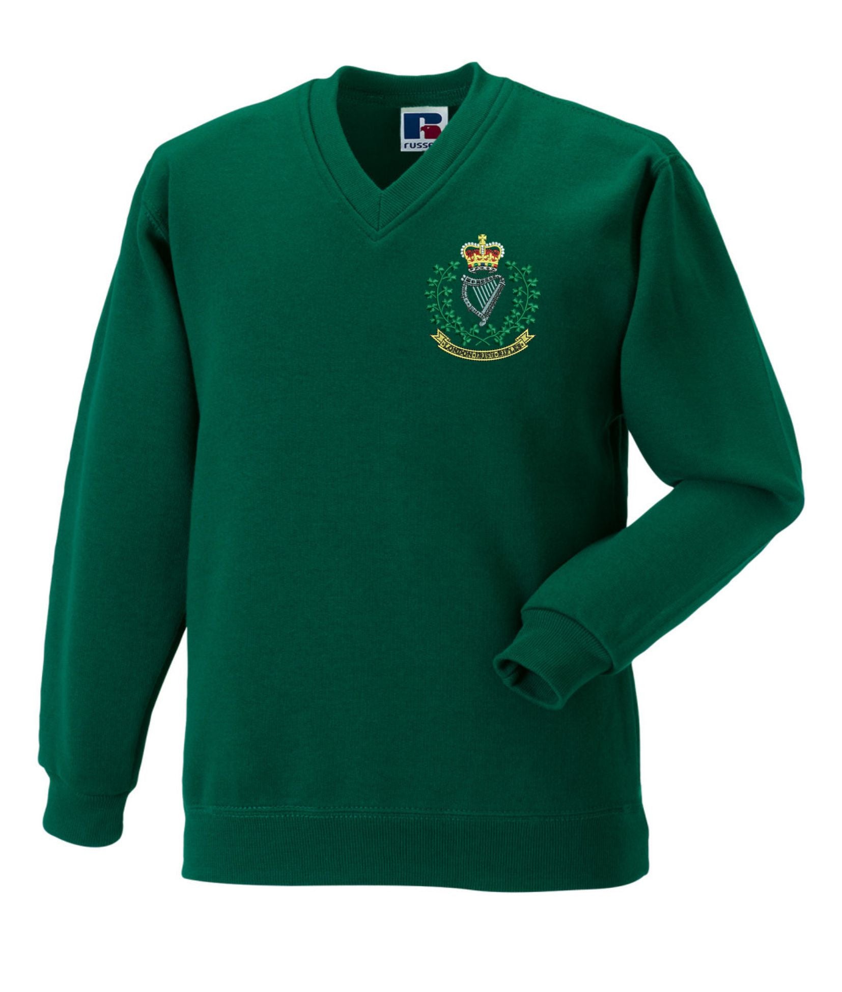 London Irish Rifles V Neck Sweatshirt