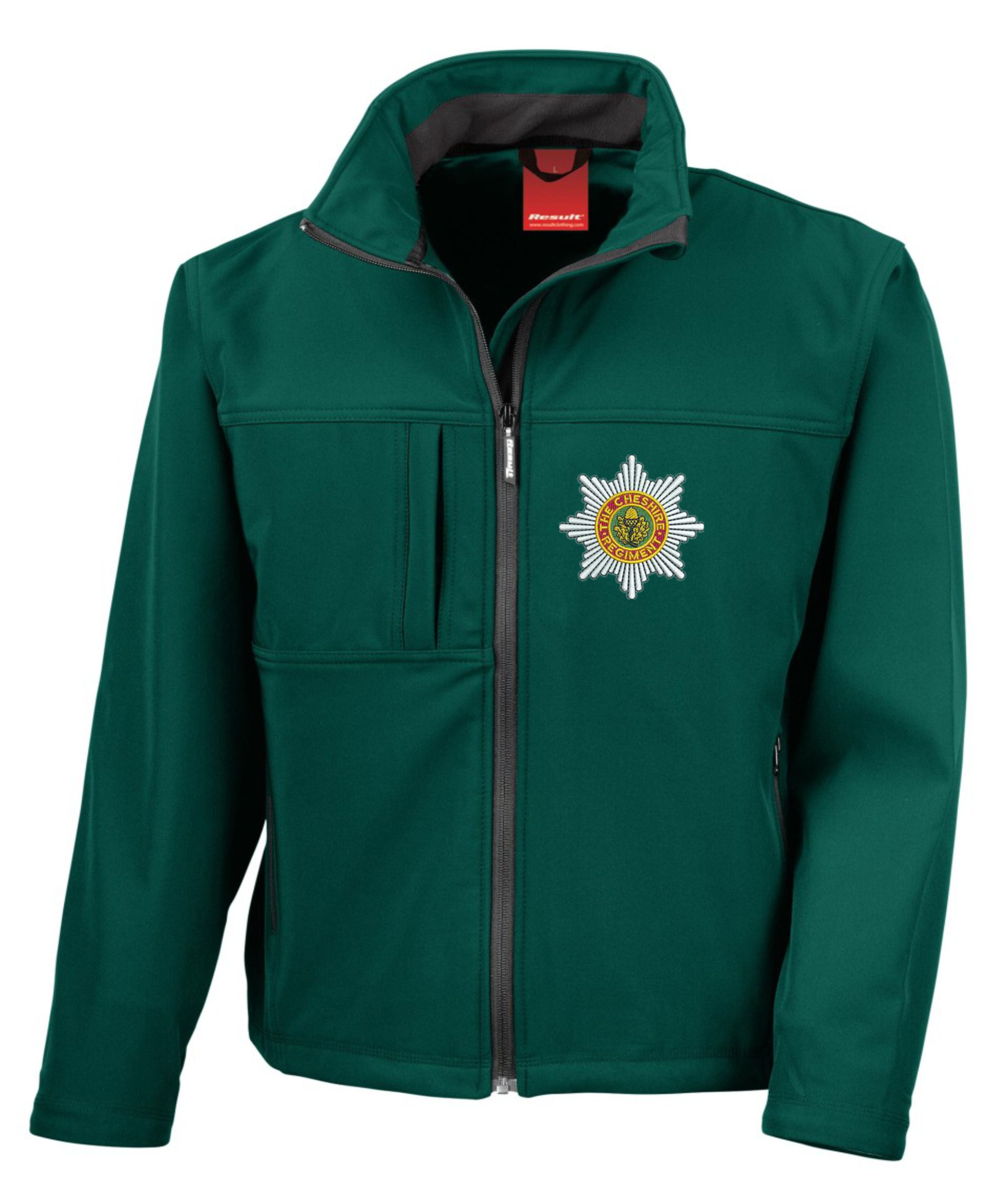 The Cheshire regiment softshell jacket