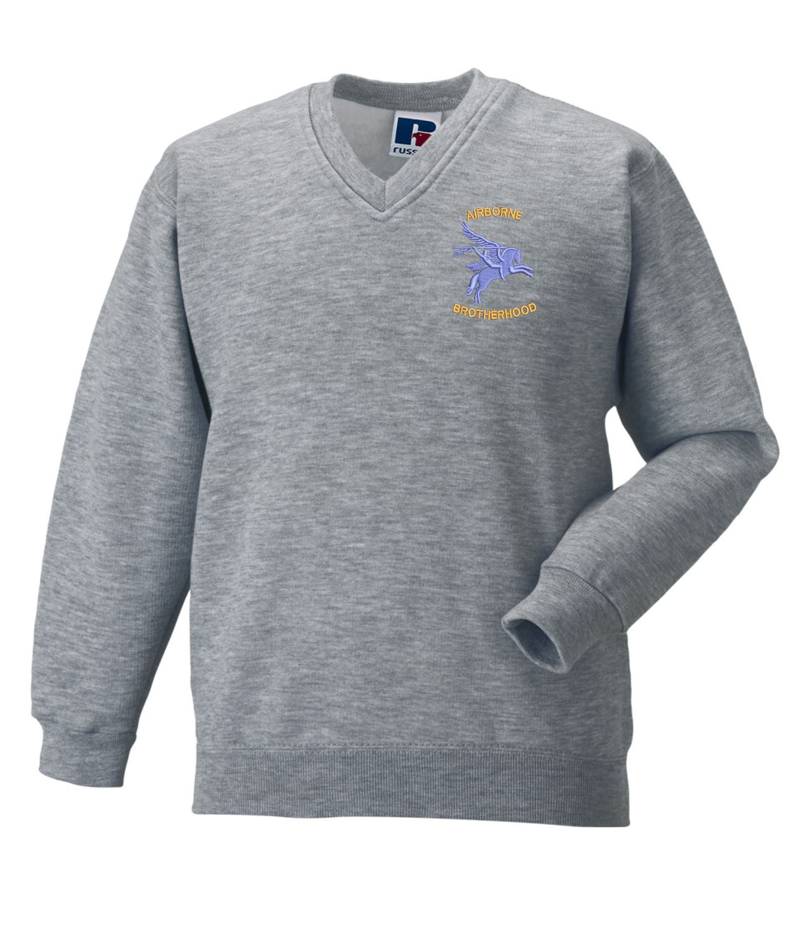 Airborne Brotherhood V Neck Sweatshirt