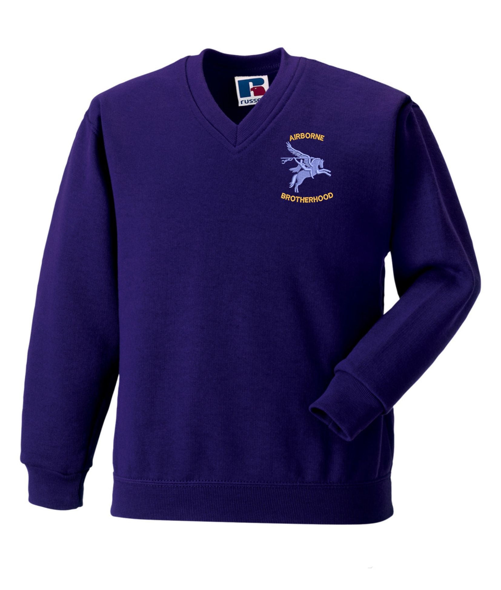 Airborne Brotherhood V Neck Sweatshirt