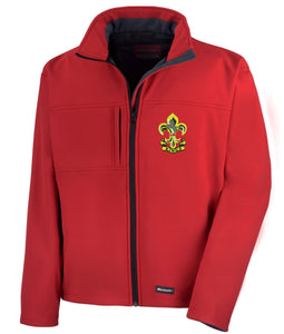 The Kings Regiment soft shell jacket