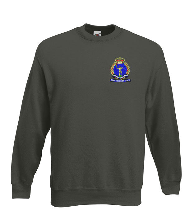 Royal Observer Corps Sweatshirts
