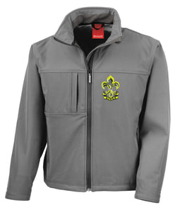 The Kings Regiment soft shell jacket